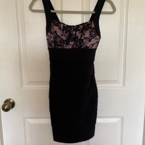 little black lace cocktail dress